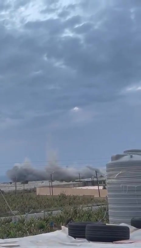 Israeli raid targeted the town of Qasmiya