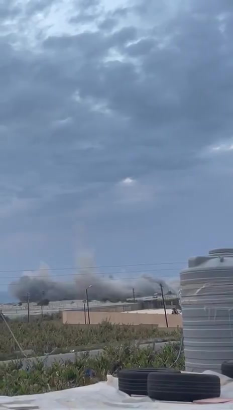 Israeli raid targeted the town of Qasmiya