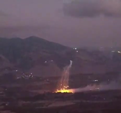 Video footage shows the aftermath of the phosphorus bombing that targeted Khiam in southern Lebanon.
