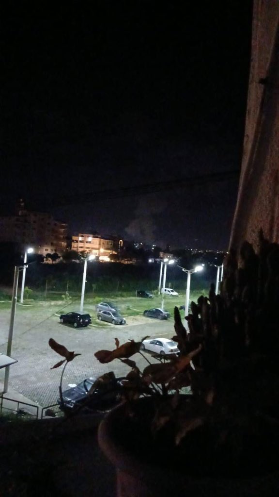 An Israeli airstrike targeted a building near Jabal Amel Hospital - Ma'rakah Junction