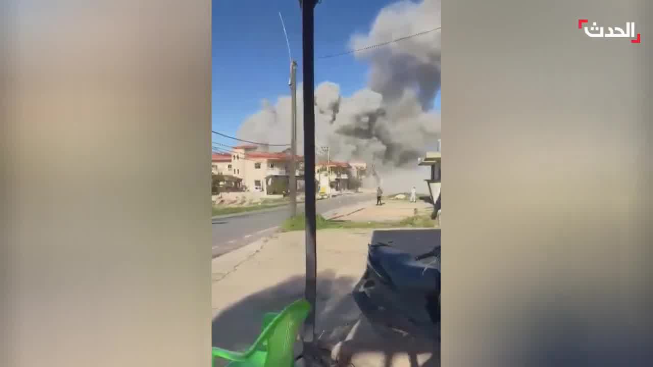 Violent Israeli raid on the town of Arab al-Jal in southern Lebanon 