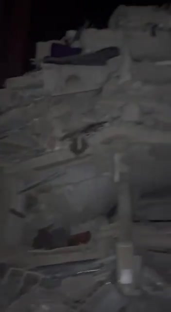 Footage documents the destruction caused by the first Israeli raid at dawn near Sayyed Hadi Highway