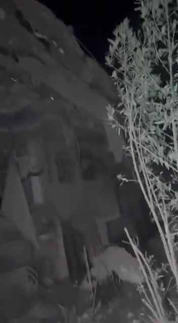 Footage documents the destruction caused by the first Israeli raid at dawn near Sayyed Hadi Highway