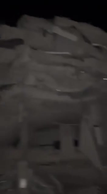 Footage documents the destruction caused by the first Israeli raid at dawn near Sayyed Hadi Highway