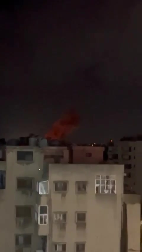 A video circulating online documents an Israeli airstrike targeting Beirut's southern suburbs.