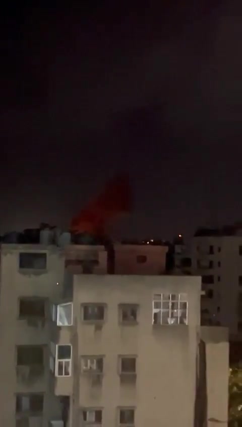 A video circulating online documents an Israeli airstrike targeting Beirut's southern suburbs.