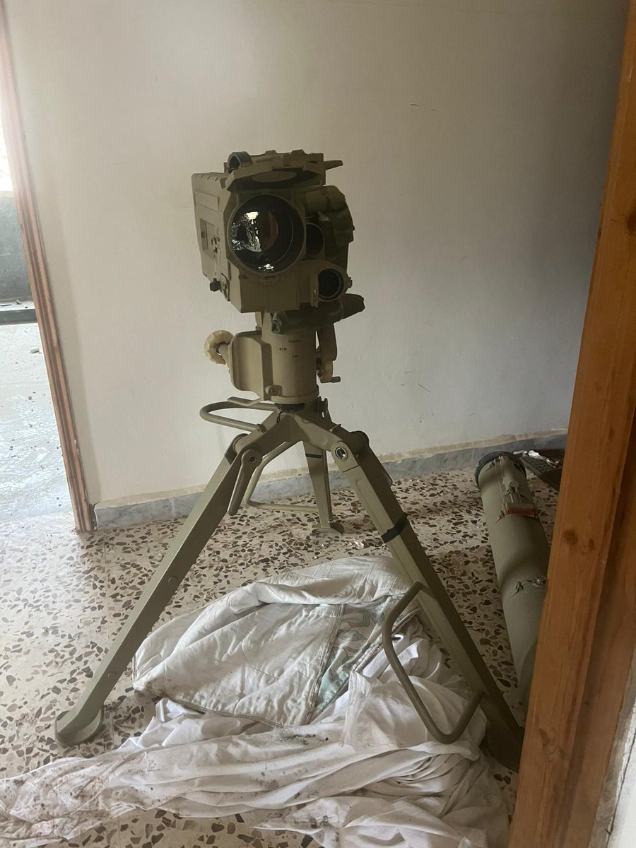 Troops of the Givati Brigade captured Hezbollah anti-tank missiles and other weapons during operations in southern Lebanon over the weekend, the military says