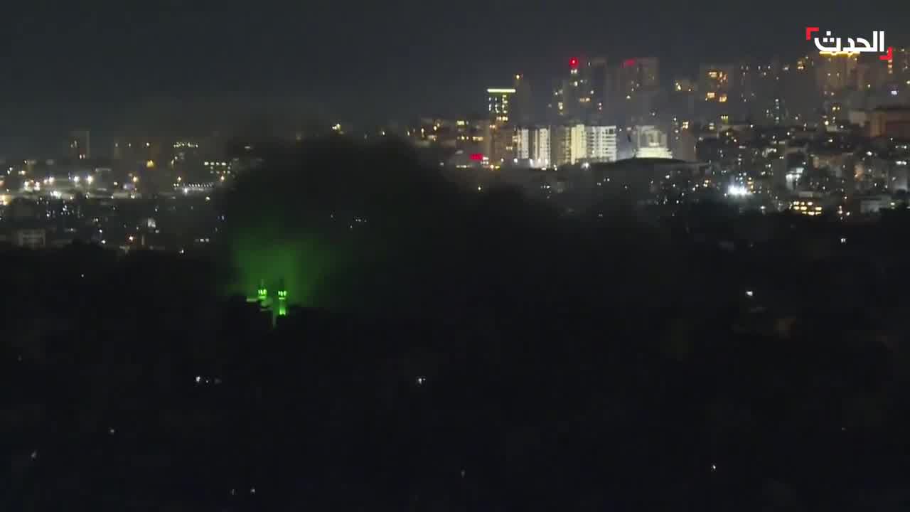 Israeli airstrike targets Haret Hreik in Beirut's southern suburbs