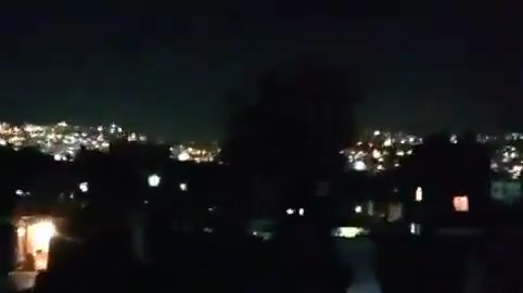 A video circulating online shows the second airstrike that targeted the Burj al-Barajneh area.