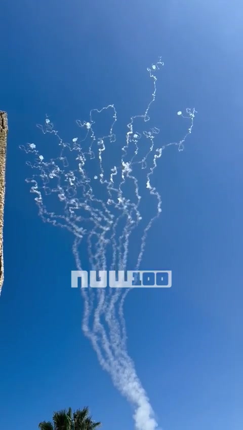 Air Defense worked in Krayot against a Hezbollah missile attack