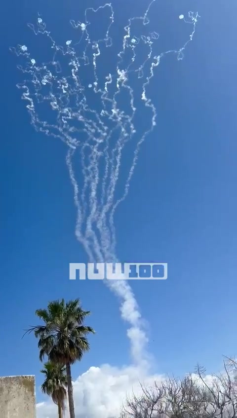 Air Defense worked in Krayot against a Hezbollah missile attack