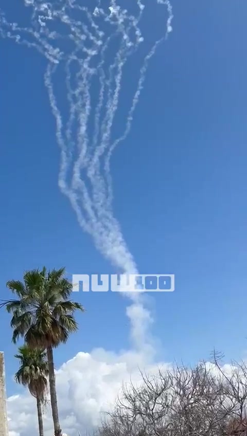 Air Defense worked in Krayot against a Hezbollah missile attack