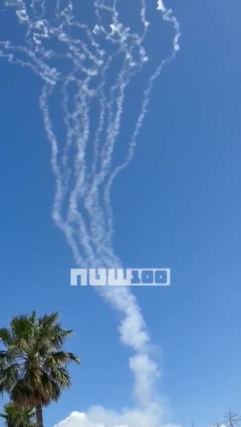 Air Defense worked in Krayot against a Hezbollah missile attack