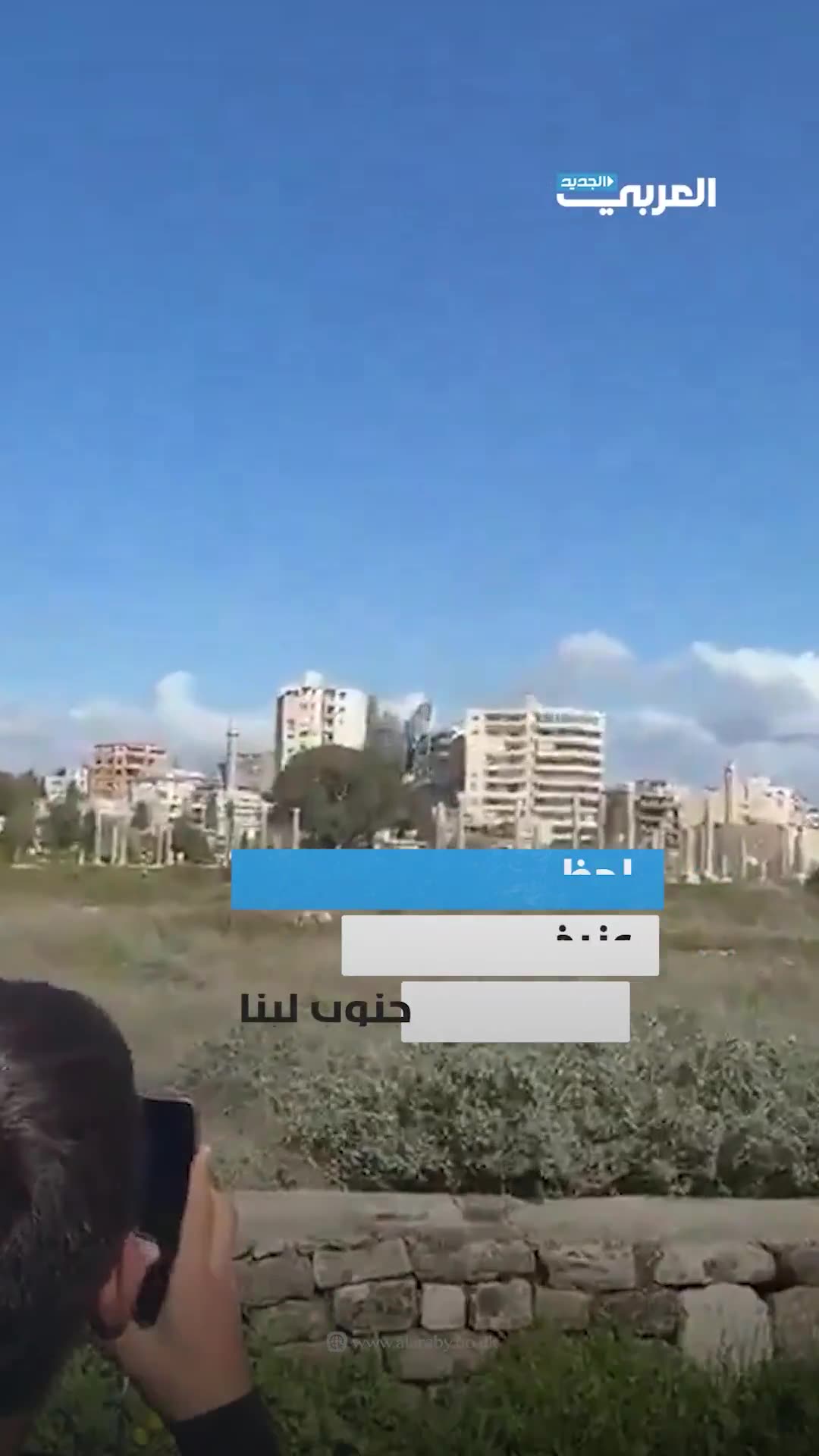 The moment a violent Israeli raid was launched on Burj al-Shamali in the Tyre district of southern Lebanon