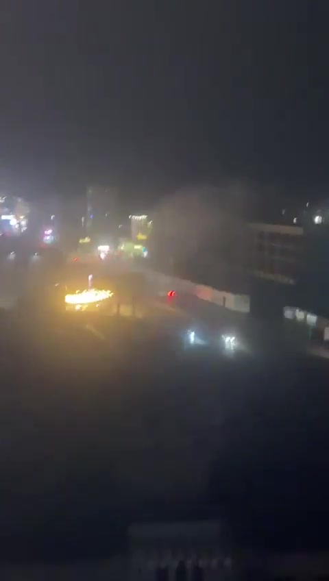 Initial reports indicate that a car was targeted on the Khaldah highway with several strikes.