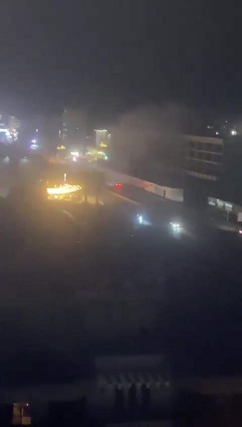 Initial reports indicate that a car was targeted on the Khaldah highway with several strikes.