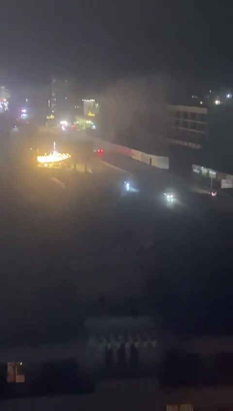 Initial reports indicate that a car was targeted on the Khaldah highway with several strikes.