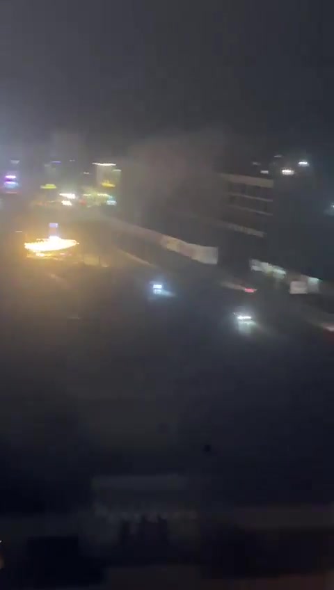 Initial reports indicate that a car was targeted on the Khaldah highway with several strikes.