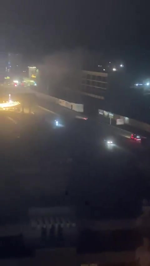 Initial reports indicate that a car was targeted on the Khaldah highway with several strikes.