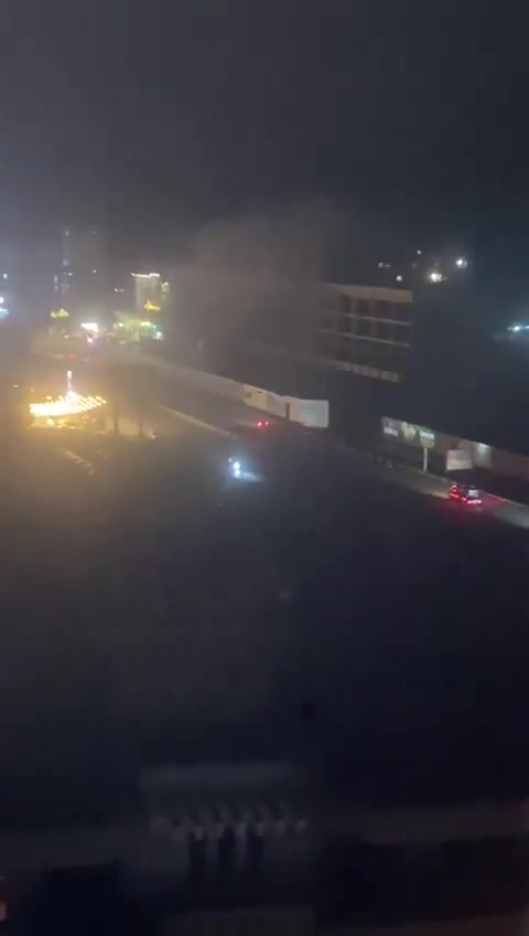 Initial reports indicate that a car was targeted on the Khaldah highway with several strikes.