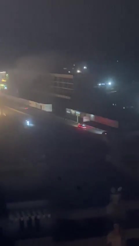 Initial reports indicate that a car was targeted on the Khaldah highway with several strikes.