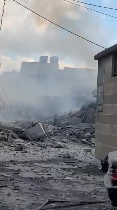 The raid that targeted Safed al-Batikh a short while ago