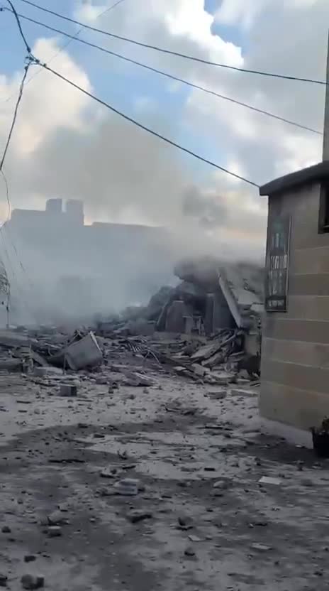 The raid that targeted Safed al-Batikh a short while ago