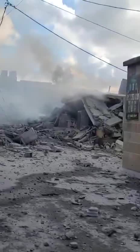 The raid that targeted Safed al-Batikh a short while ago