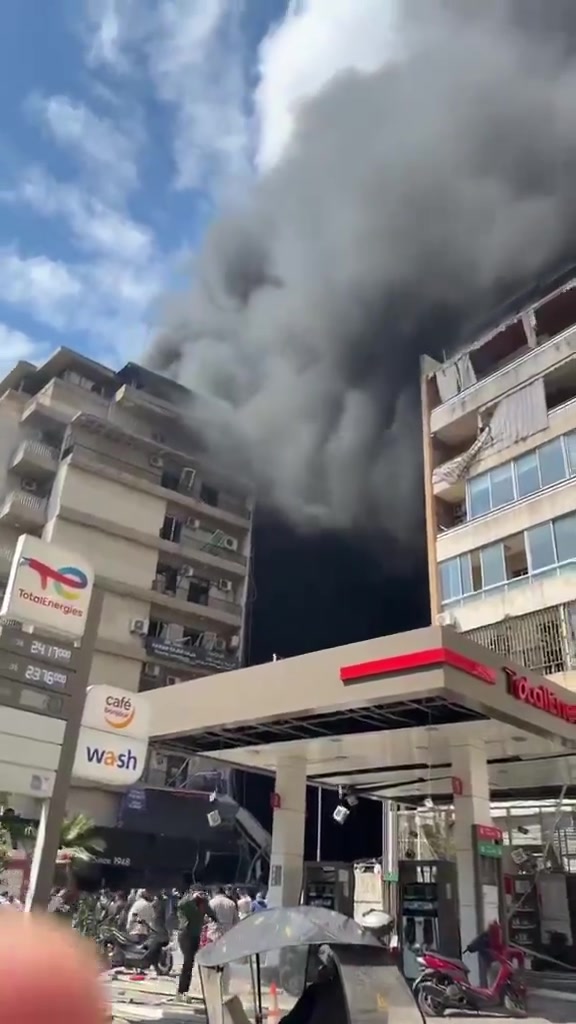 Airstrike targets Corniche al-Mazraa in Beirut