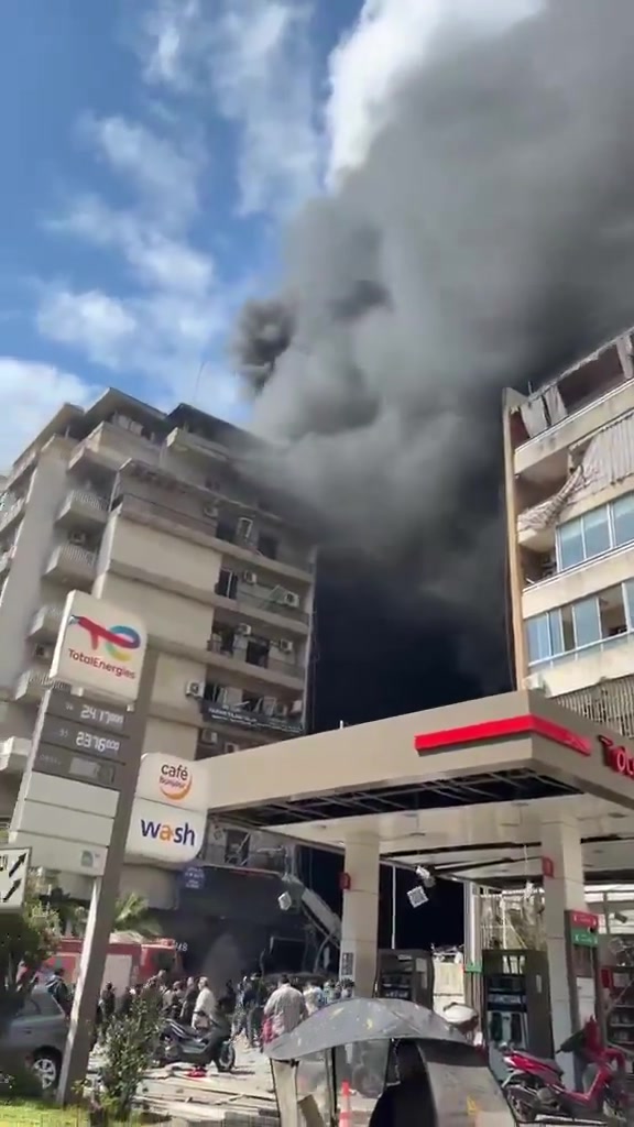 Airstrike targets Corniche al-Mazraa in Beirut