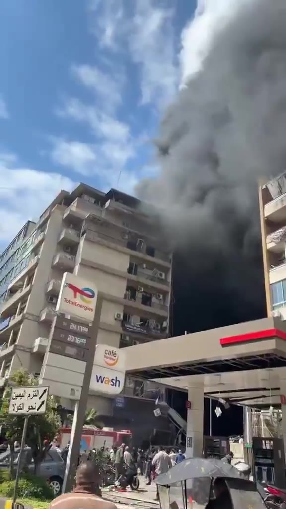 Airstrike targets Corniche al-Mazraa in Beirut