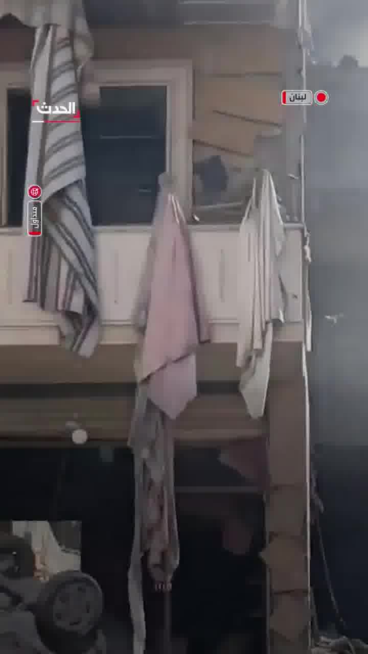 Massive destruction strikes the Choueifat area on the outskirts of Beirut's southern suburbs following intense Israeli airstrikes targeting Lebanese territory.