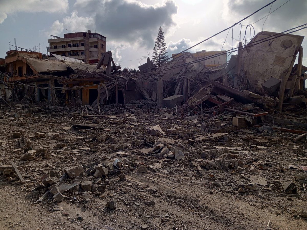 Heute Morgen wurde die Stadt Schukin von einem israelischen Luftangriff getroffen.