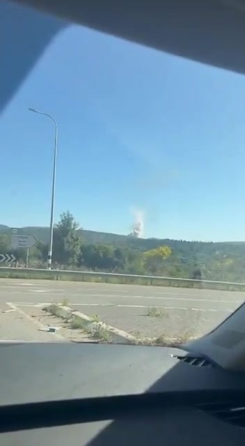 A drone hit a car in northern Israel as Hezbollah launched a drone attack