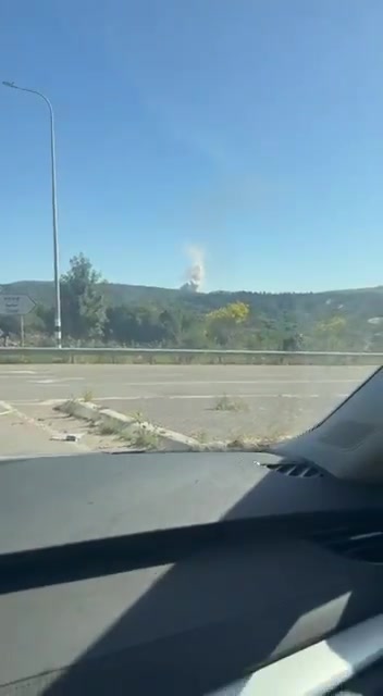 A drone hit a car in northern Israel as Hezbollah launched a drone attack