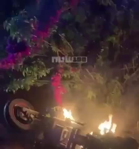 هجوم على دراجة نارية على طريق برج الشمالي البزورية.