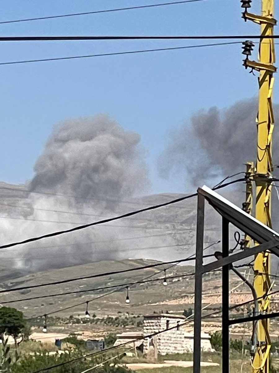 غارتان إسرائيليتان استهدفتا منطقة النبي سريج في بريتال