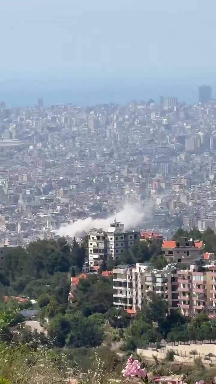 Raids target Beirut's southern suburbs