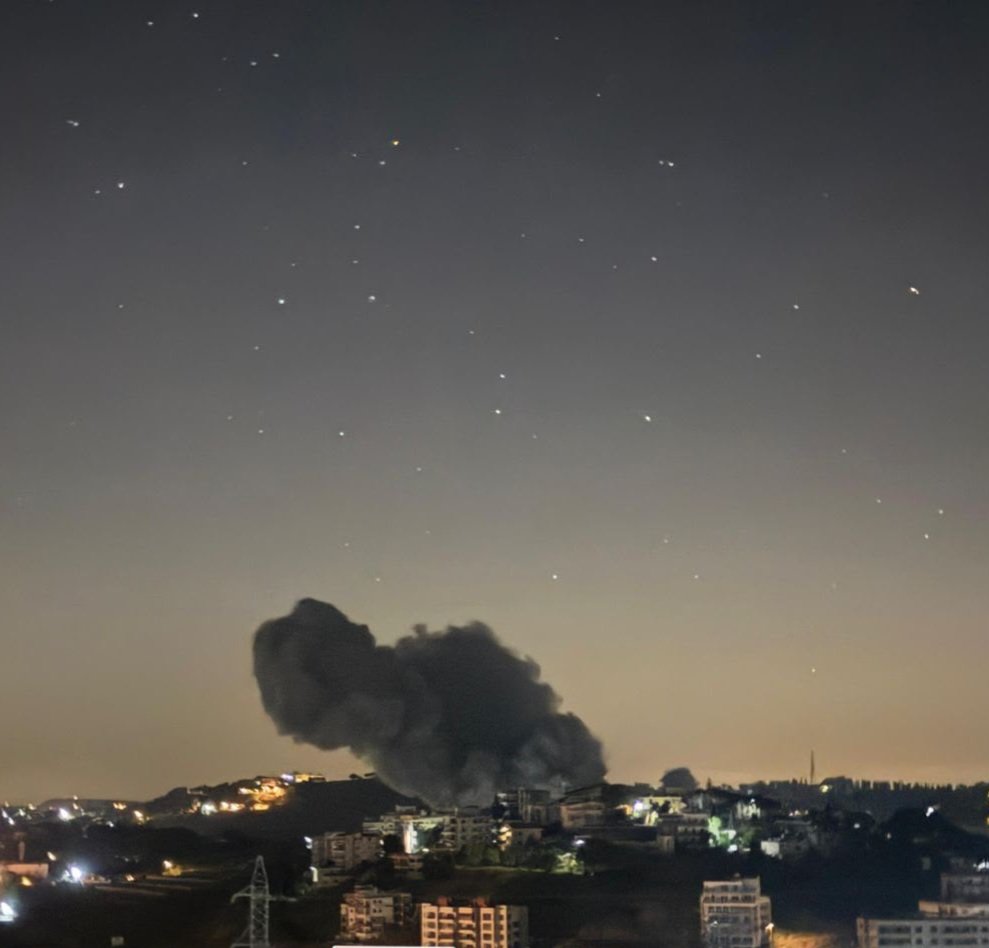 A series of raids on Nabatieh