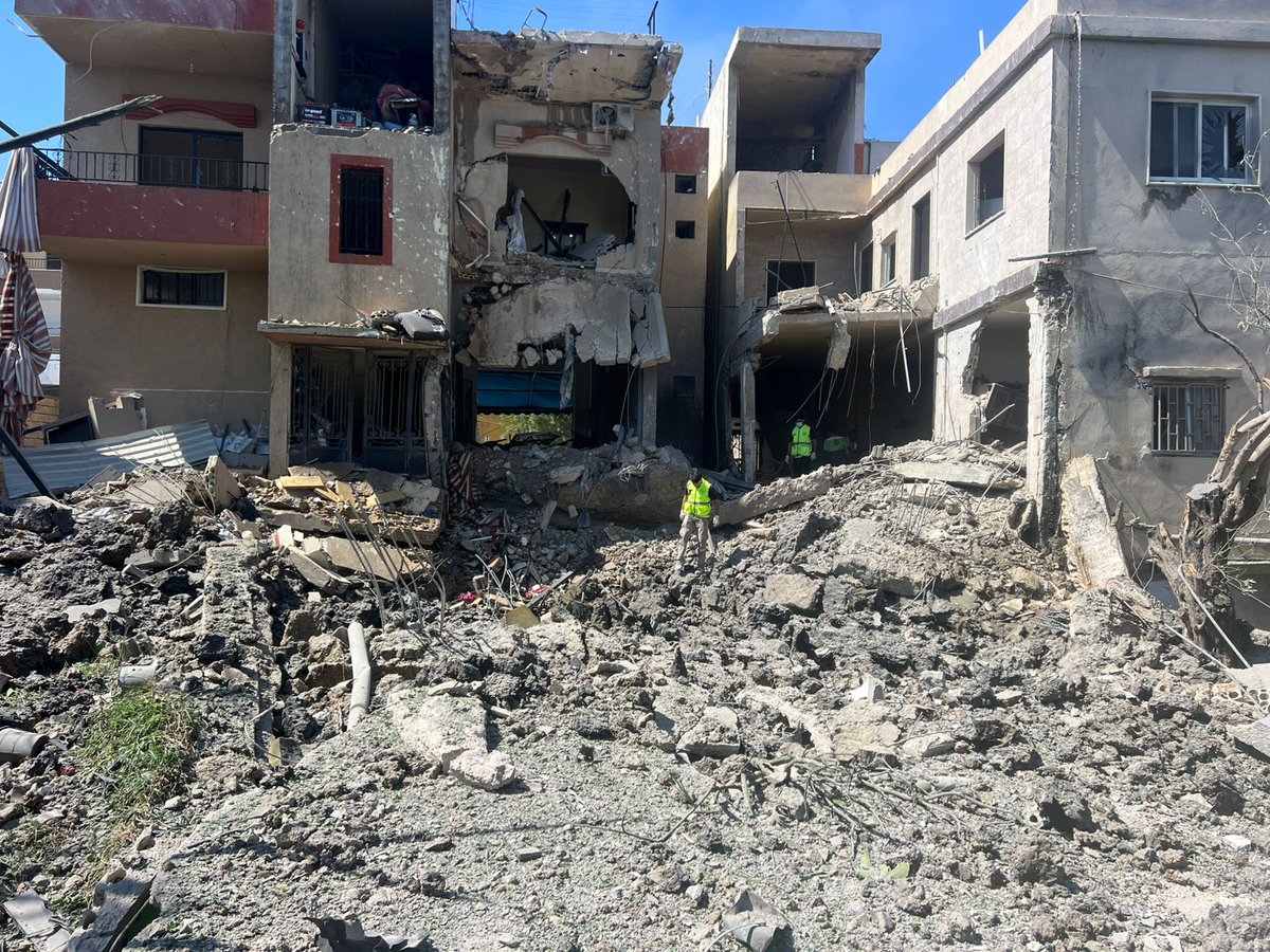 The second raid in Deir Qanoun al-Nahr targeted the house of Abu Samir Hermanani. The first raid in Deir Qanoun al-Nahr targeted the house of Abu Jamal Najdi.