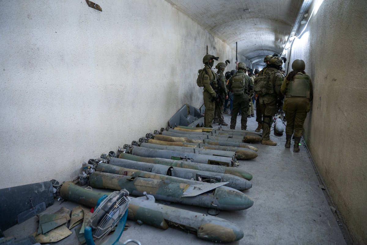 Buried beneath a hilltop village in southern Lebanon, just kilometers from the Israeli border, the Hezbollah  built an underground drone “airbase” from which it launched Iranian-made unmanned aerial vehicles at Israel. The subterranean facility, guarded by massive steel blast doors, was built in the past decade with direct Iranian assistance, including planning and funding, Israeli military officials told The Times of Israel during an organized media tour of the site last week. According to the Israel Defense Forces, the tunnel runs several hundred meters into the mountain, reaching depths of 29 meters (95 feet) under Majdal Zoun — including beneath a mosque. Inside the tunnel, which was wide enough for a standard vehicle to drive through, Hezbollah had assembled Iranian-made drones using parts smuggled into Lebanon, according to the army