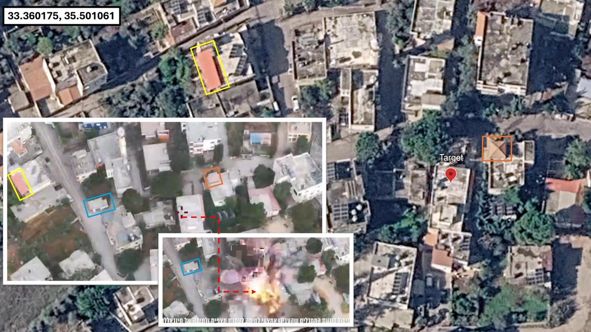 L'armée de l'air israélienne a mené une frappe aérienne ce matin dans le sud du Liban, tuant sept membres du Hezbollah après qu'ils aient été repérés par l'unité commando Egoz alors qu'ils transportaient des armes près du village de Manzala.