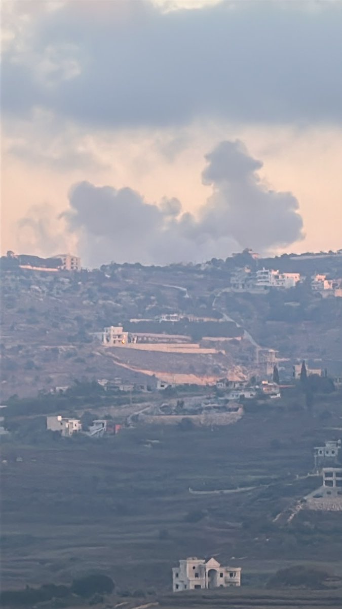 An explosion in Al-Tiri some time ago