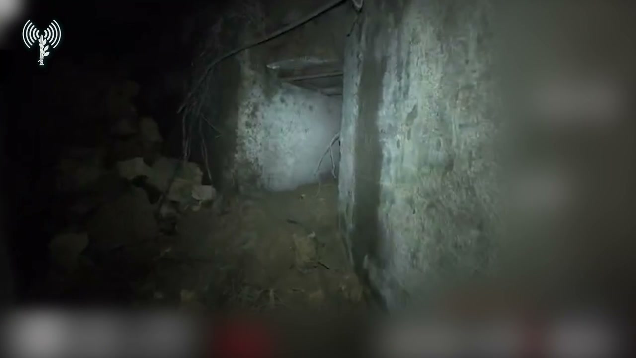 Explosion of an underground Hezbollah headquarters in the village of Hadata 