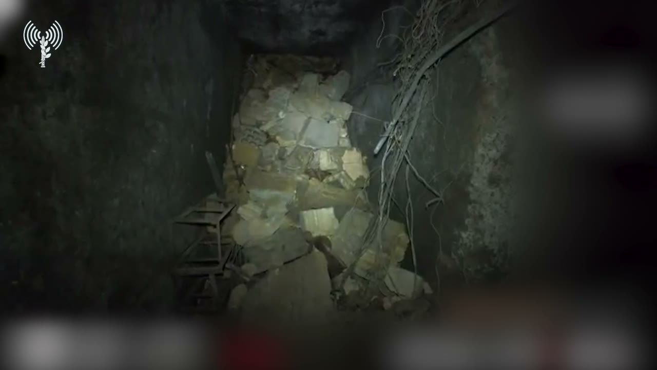 Explosion of an underground Hezbollah headquarters in the village of Hadata 