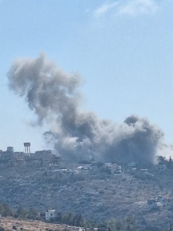 Israeli warplanes targeted Mansouri in southern Lebanon