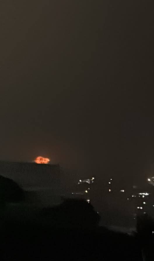 A second airstrike targets the vicinity of Ali al-Taher