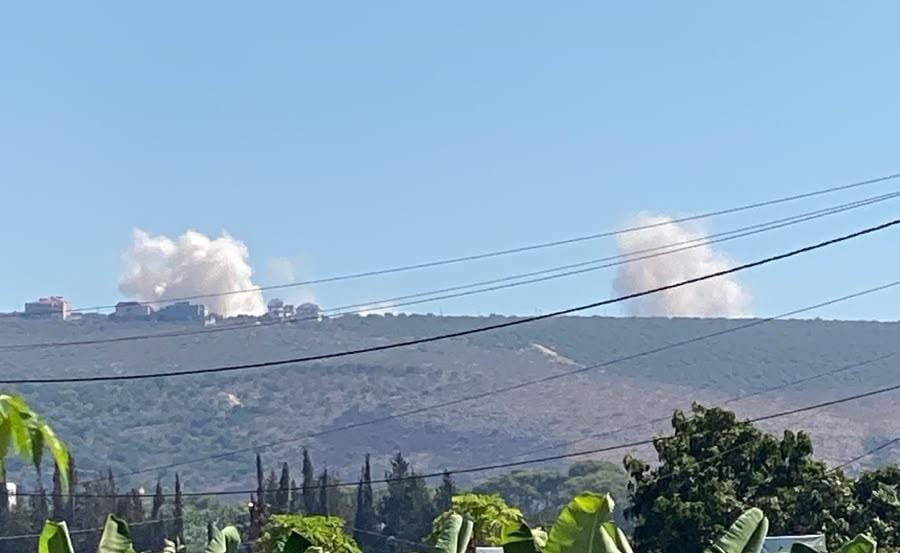 إفادات عن انفجارات في منطقة مجدال زون