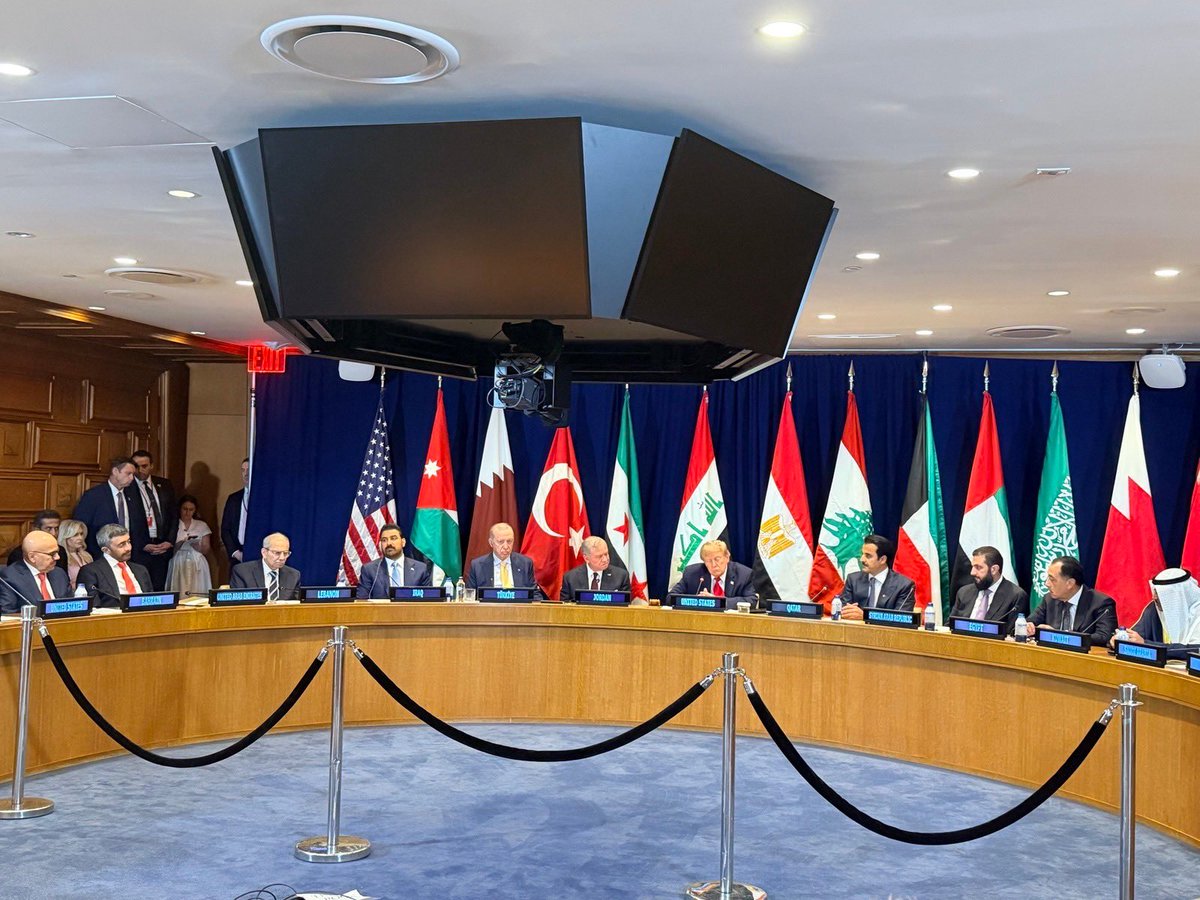 US President Trump has met with leaders from the GCC, Turkey, Syria, Lebanon, Jordan and Iraq on the sidelines of the UN General Assembly